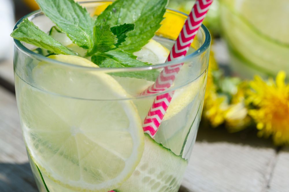 Recipes with Cucumber: Mint Cucumber Lemonade
