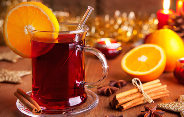 Recipes with Orange Zest: Mulled Spiced Wine