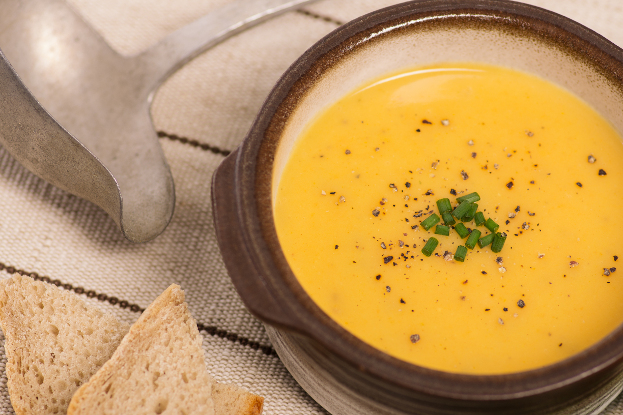 Recipes with Potato: Parsnip, Potato & Carrot Soup with Turmeric