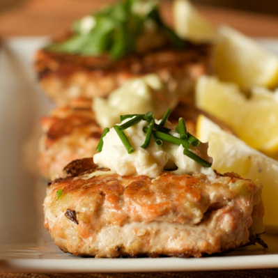 Recipes with Salmon: Salmon Quinoa Burger