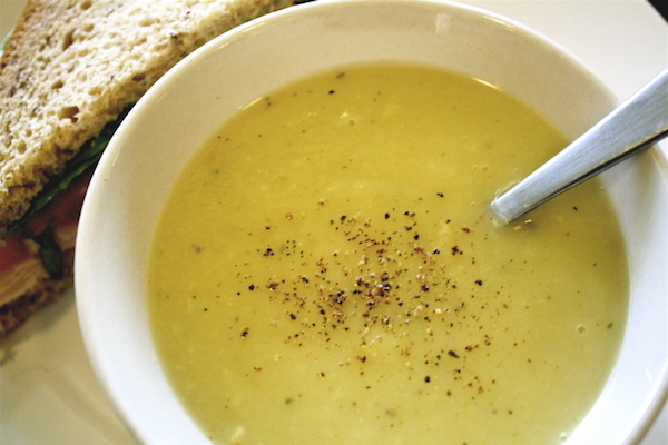 Recipes with Leeks: Potato Leek Soup with Fennel Seeds & Red Pepper Flakes