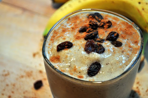 Recipes with Whole Wheat Flour: Banana Cristo Smoothie