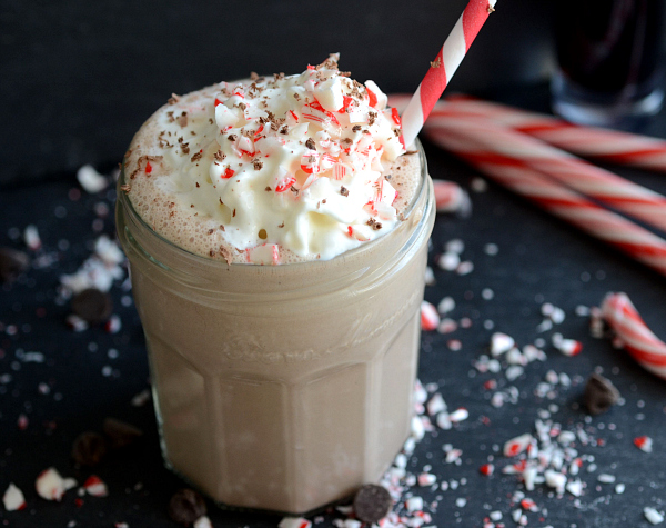 Recipes with Chocolate (Cacao): Peppermint Cocoa Shake
