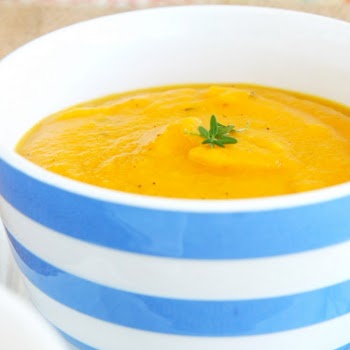 Recipes with Butternut Squash: Butternut Squash Soup with Rosemary & Thyme