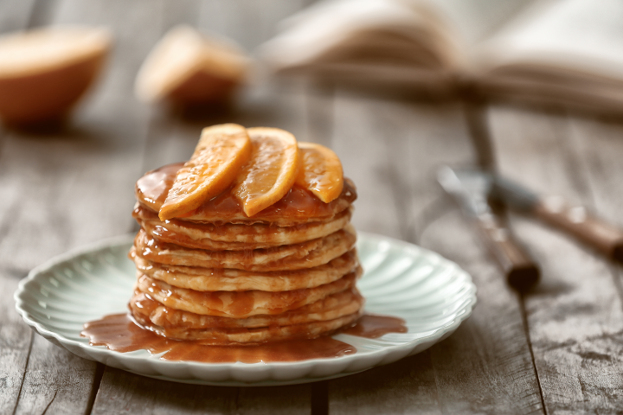 Recipes with Orange: Orange Millet Pancake