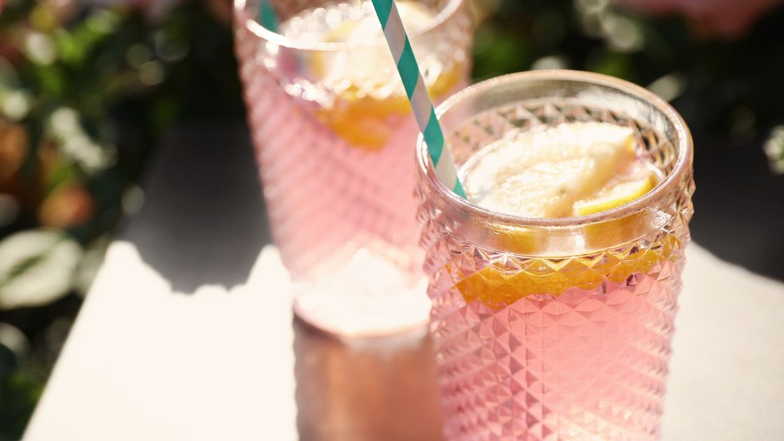 Rosewater Lemonade Recipe Joyful Belly School Of Ayurveda 