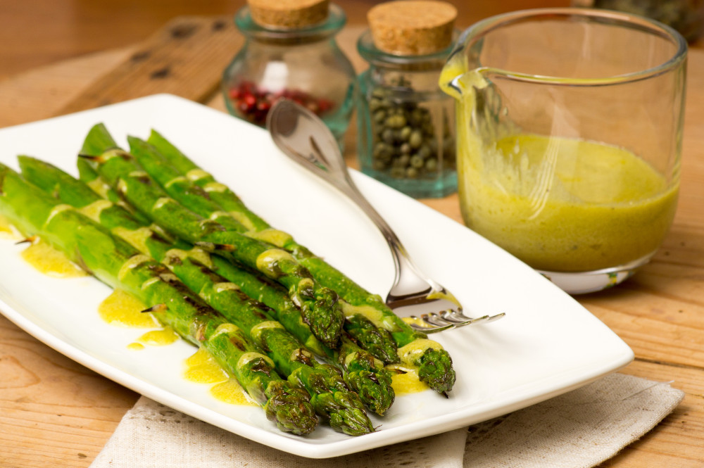 Recipes with Tarragon: Asparagus with Mustard & Tarragon