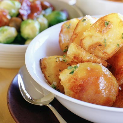 Recipes with Sunflower Oil: Potatoes with Lemon & Thyme