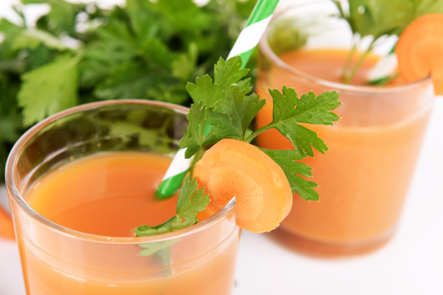 Recipes with Parsley (Fresh): Carrot Ginger & Parsley Vegetable Juicing